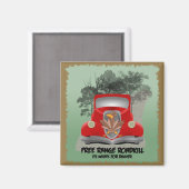 Roadkill Dinner Magnet (Voorkant / Achterkant)