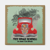 Roadkill Dinner Magnet (Voorkant)