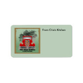 Roadkill-keukenetiket Etiket (Voorkant)