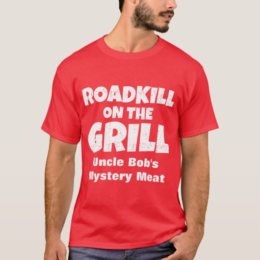 Roadkill on The Grill - BBQ Mystery Meat T-shirt (Voorkant)