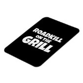 Roadkill on The Grill - BBQ Party Funny Magneet (Linkerzijde)