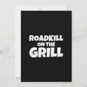 Roadkill on The Grill - Funny BBQ Party Kaart (Voorkant)