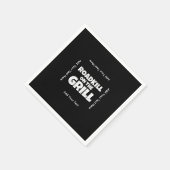 Roadkill on The Grill - Funny BBQ Party Servet (Hoek)