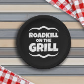 Roadkill op de Grill - Zomer BBQ Party Papieren Bordje
