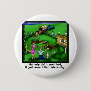 Roadkill Petting Zoo Grappige T-shirts & Cadeaus Ronde Button 5,7 Cm