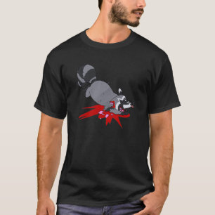 Roadkill Raccoon T-shirt