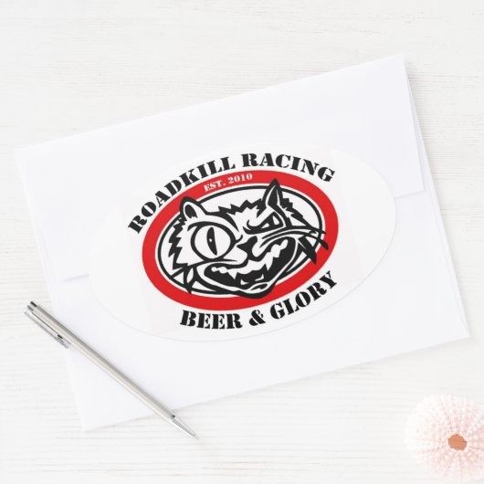 RoadKill Racing Stickers (Envelop)