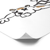 Roadkill Squirrel Poster (Hoek)