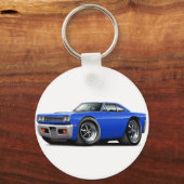Roadrunner Blue Car 1969 Sleutelhanger (Voorkant)