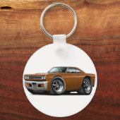 Roadrunner Brown Car. 1969 Sleutelhanger (Voorkant)