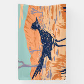 Roadrunner Chaparral Bird Spandoek (Verticaal)