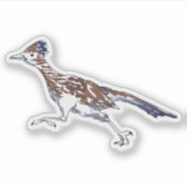 Roadrunner Custom-Cut Vinyl Sticker (Voorkant)