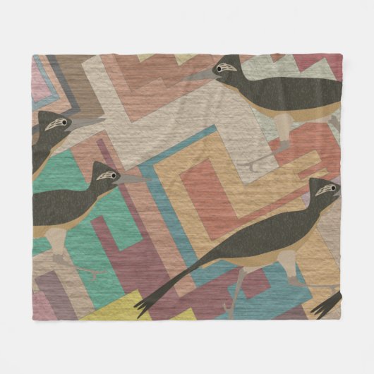 Roadrunner Fleece Deken (Voorkant (Horizontaal))