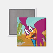 Roadrunner Head, kantelbaar Magneet (Voorkant / Achterkant)