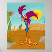 Roadrunner Head, kantelbaar Poster (Voorkant)