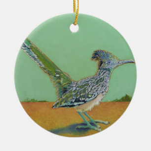 Roadrunner Keramisch Ornament