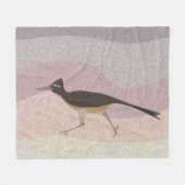 Roadrunner Medium Fleece Blanket Deken (Voorkant (Horizontaal))