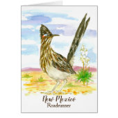 Roadrunner New Mexico State Bird Blank (Voorkant)