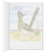 Roadrunner New Mexico State Bird Blank (Binnen (Rechts))