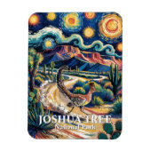 Roadrunner of Joshua Tree Van Gogh Night Custom Magneet (Verticaal)