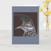 Roadrunner renegade greeting card kaart (Gele Bloem)