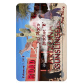 Roadrunner Saloon Bracket B 3e plaats Magneet (Verticaal)