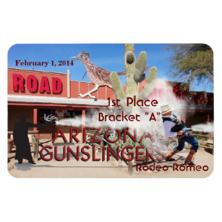 Roadrunner Saloon Bracket Een 1e plaats Magneet