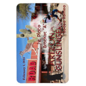 Roadrunner Saloon Bracket Een 1e plaats Magneet (Verticaal)