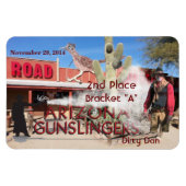 Roadrunner Saloon Bracket Een 2e plaats Magneet (Horizontaal)