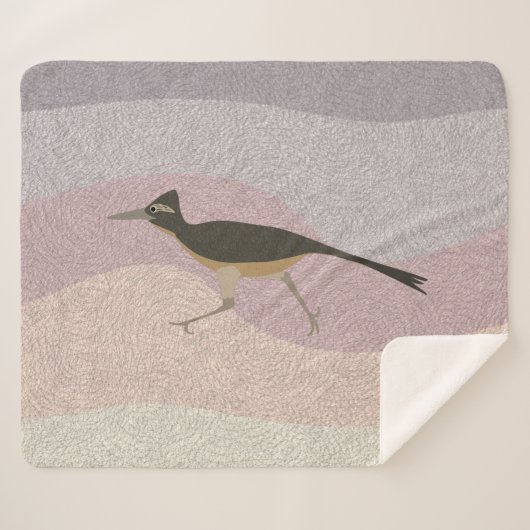 Roadrunner Sherpa Blanket Deken (Voorkant (horizontaal))