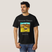 Roadrunner, Sonoran Desert, Arizona T-shirt (Voorkant volledig)