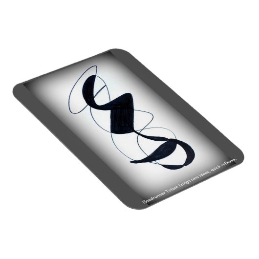 Roadrunner Totem Magnet Magneet (Rechterzijde)