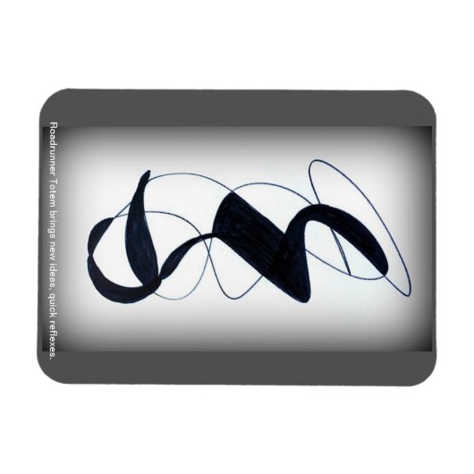 Roadrunner Totem Magnet Magneet (Horizontaal)