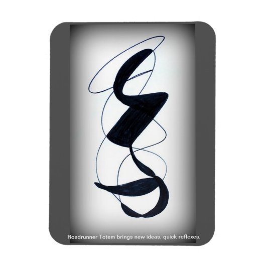 Roadrunner Totem Magnet Magneet (Verticaal)