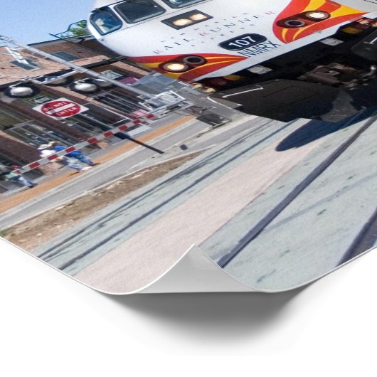 Roadrunner Train Santa Fe NM Poster (Hoek)