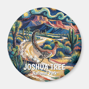 Roadrunner van Joshua Tree Van Gogh Night Aangepas Magneet