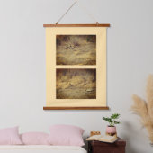 Roadrunner Wood Topped Tapestry Hangend Wandkleed (Slaapkamer)