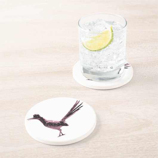 ROADRUNNER ZANDSTEEN ONDERZETTER (Zijkant)