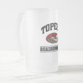 RoadRunners Frosted Mok (Voorkant links)