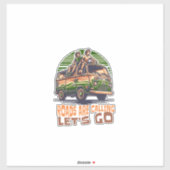 Roads Are Calling, Let's Go beroemd gemaakt door R Sticker (Vel)