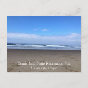 Roads End, Lincoln City, Oregon Briefkaart