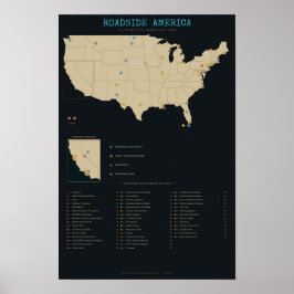 Roadside America - Bijzonderheden, Reuzen, Geesten Poster