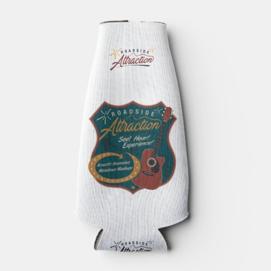 Roadside Attractie Fles Koeler (Blauw) (Voorkant)