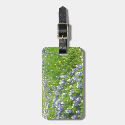 Roadside Bluebonnets Bagagelabel (Voorkant verticaal)