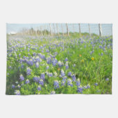 Roadside Bluebonnets Keukenhanddoek (Horizontaal)