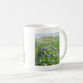 Roadside Bluebonnets Koffiemok (Voorkant rechts)