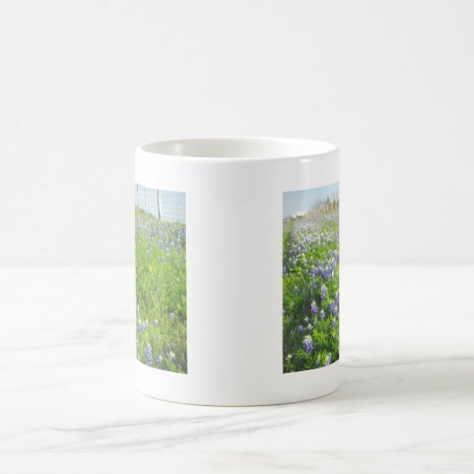 Roadside Bluebonnets Koffiemok (Center)