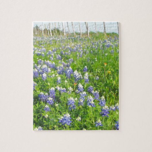 Roadside Bluebonnets Legpuzzel (Verticaal)