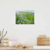 Roadside Bluebonnets Print (Keuken)