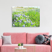 Roadside Bluebonnets Stretted Canvas (Insitu (Woonkamer))